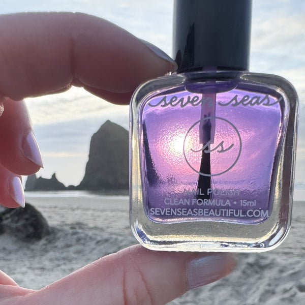 NEW! Clean Nail Polish - Lavender Treat + Heal