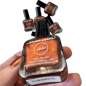 NEW! Clean Nail Polish - Shipwreck