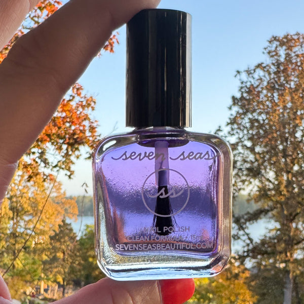 NEW! Clean Nail Polish - Lavender Treat + Heal