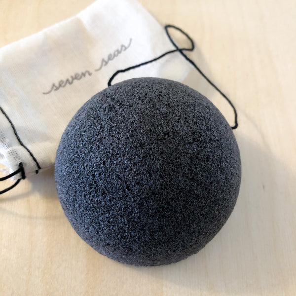Charcoal Konjac Facial Sponge
