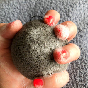 Charcoal Konjac Facial Sponge